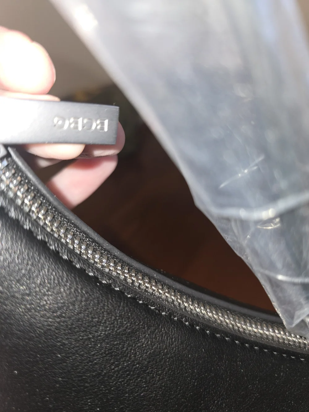 BCBG Skinny Cresent Sling Bag, Brand New with Tags!